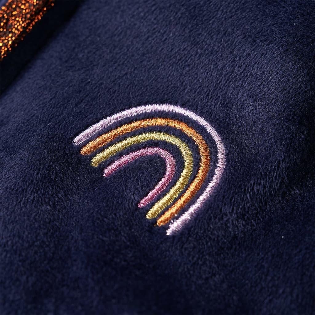 Casaco para criança azul-marinho 140