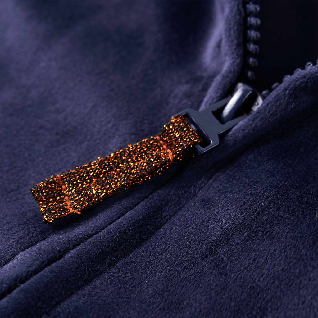 Casaco para criança azul-marinho 140