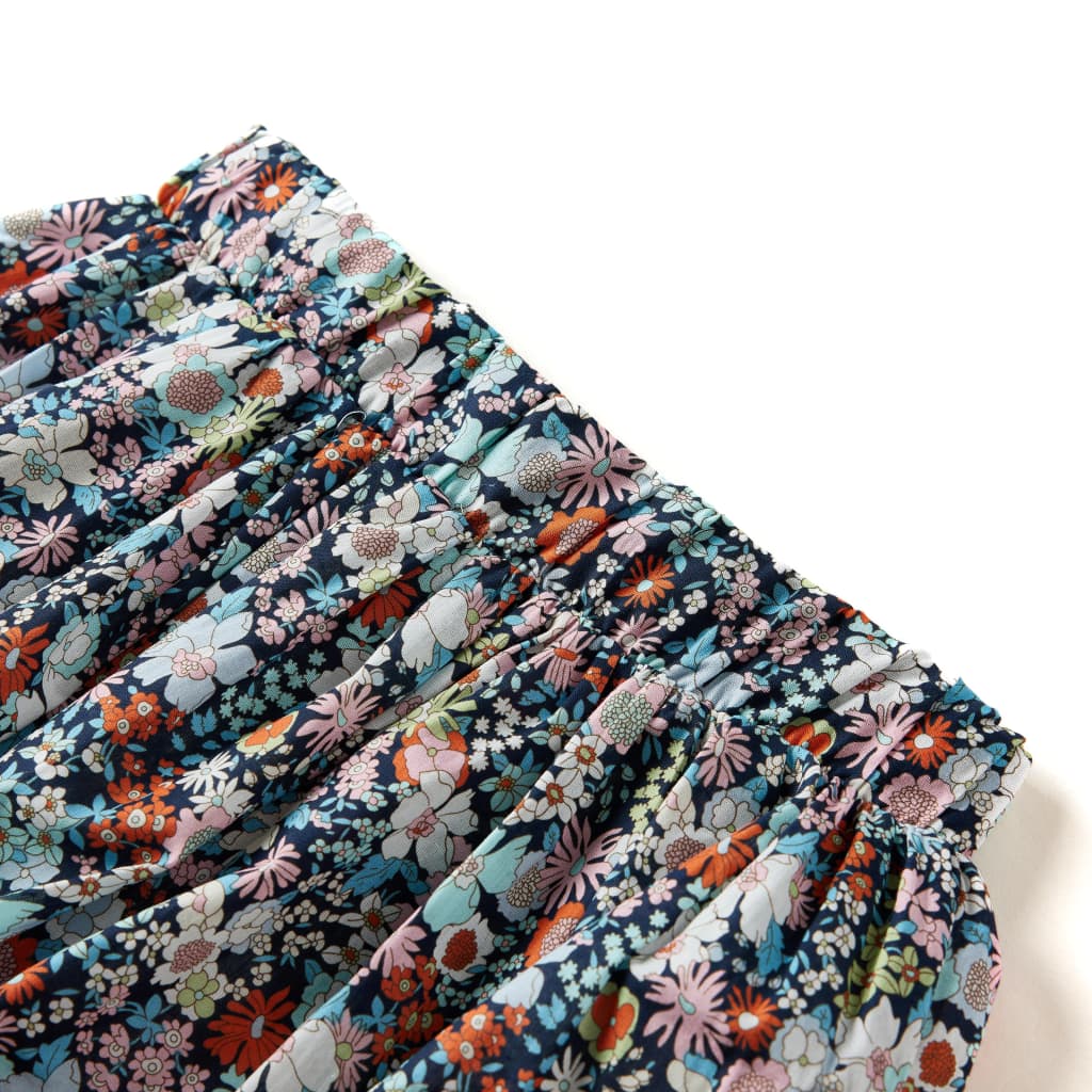 Saia para criança azul-escuro 128