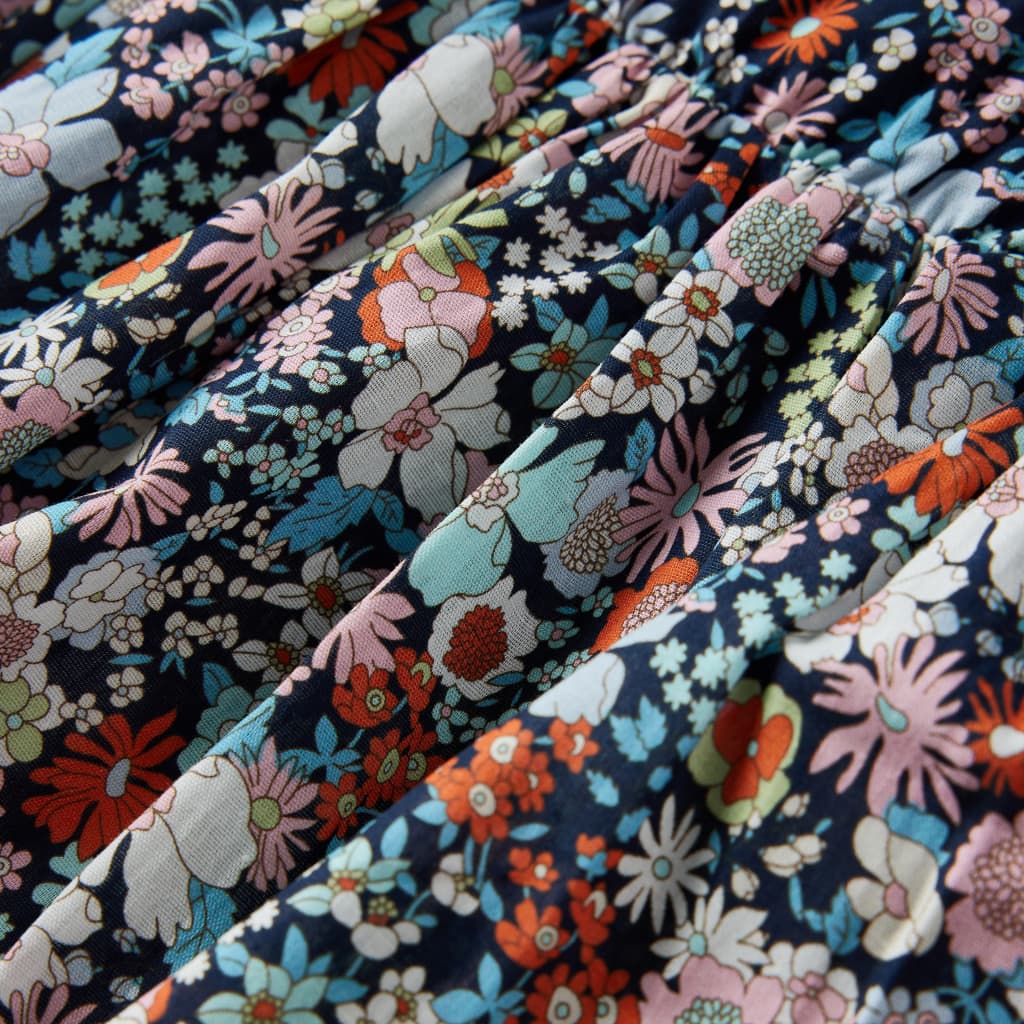 Saia para criança azul-escuro 128