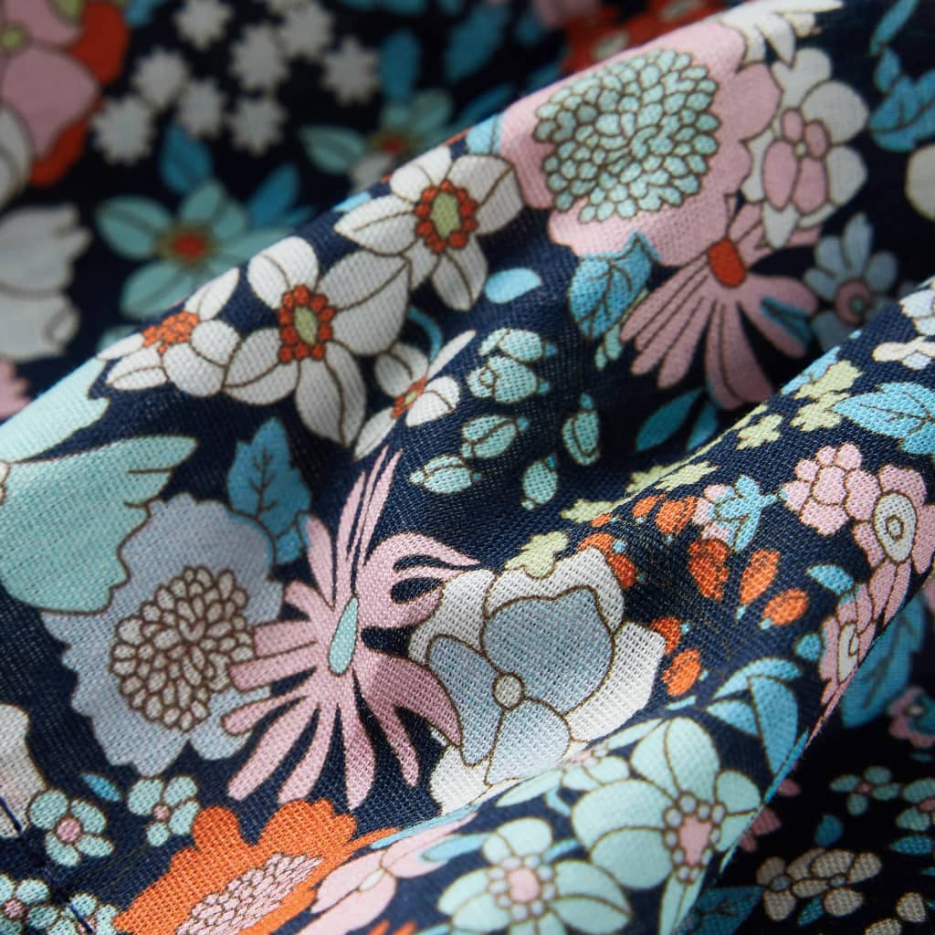 Saia para criança azul-escuro 128