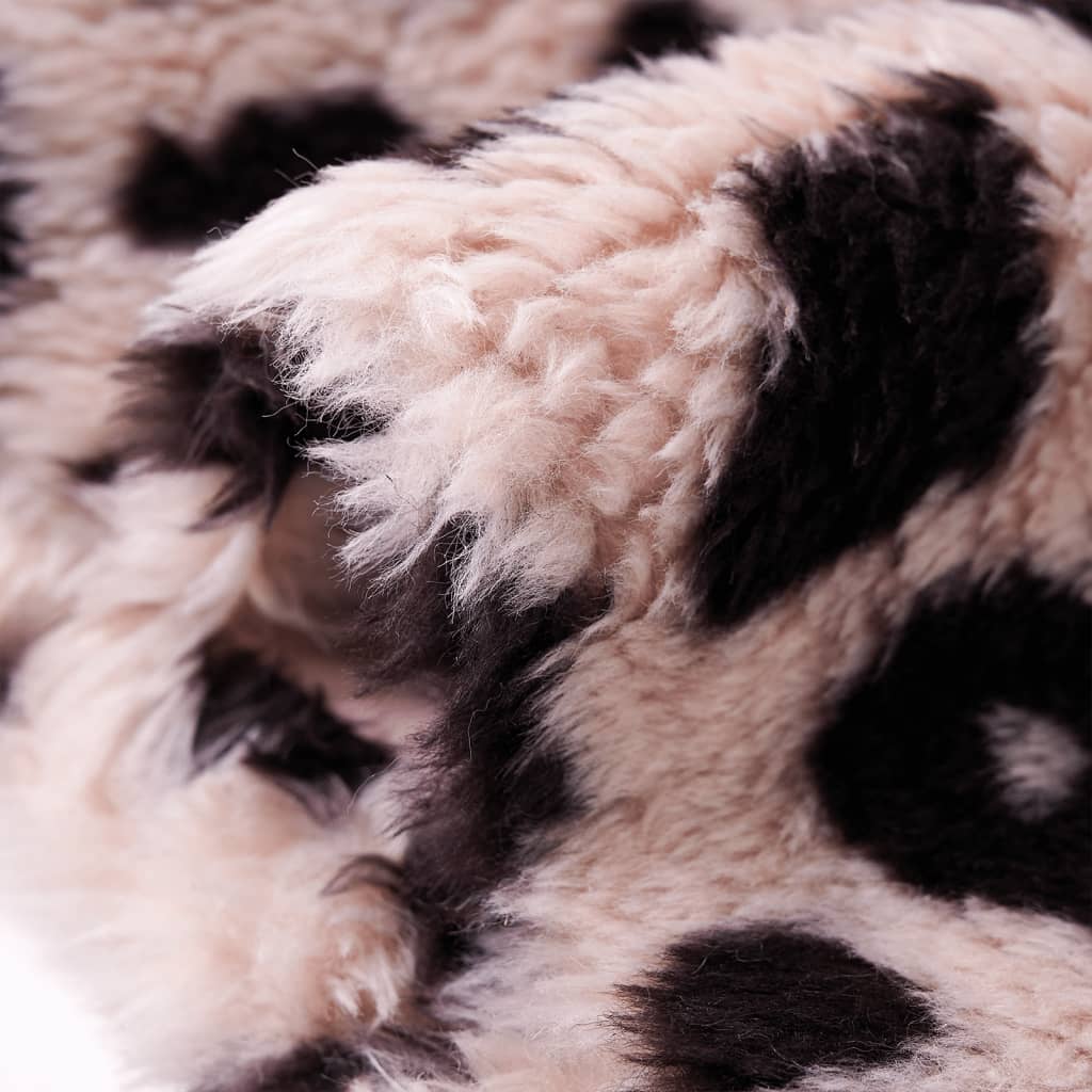 Casaco de criança pelo sintético rosa-claro 128