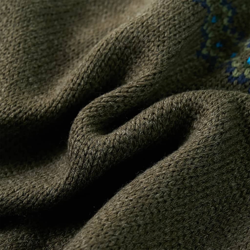 Camisola de malha para criança cor conhaque 104