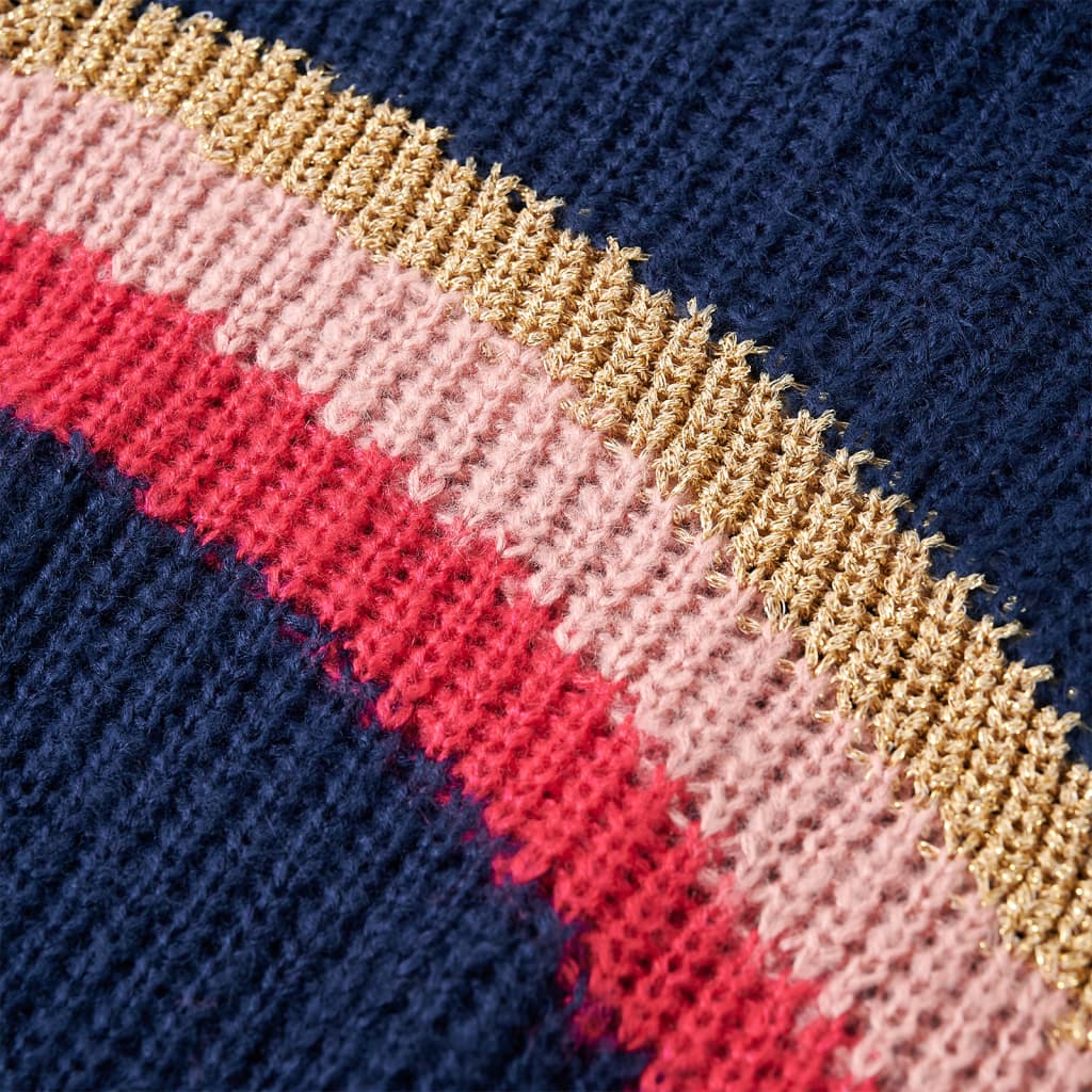 Camisola de malha para criança azul-marinho 104