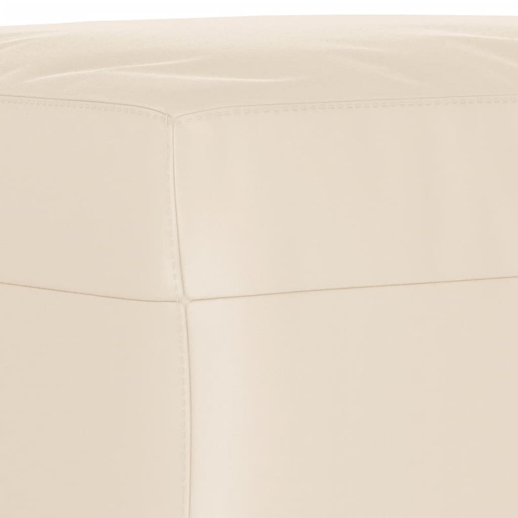 4 pcs conjunto sofás c/ almofadas tecido de microfibra bege