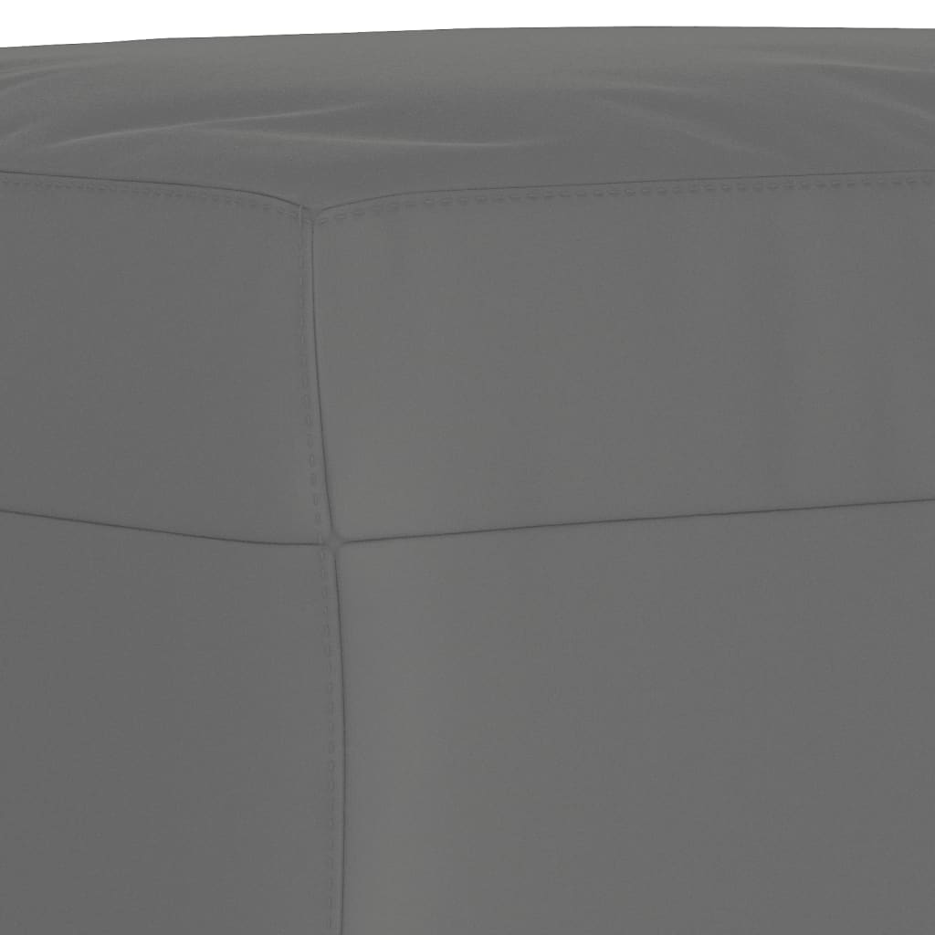 3 pcs conjunto sofás c/ almofadas microfibra cinza-escuro