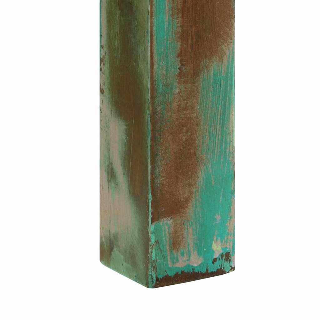 Mesa Castanho 112 x 55 x 76 cm Madeira recuperada maciça