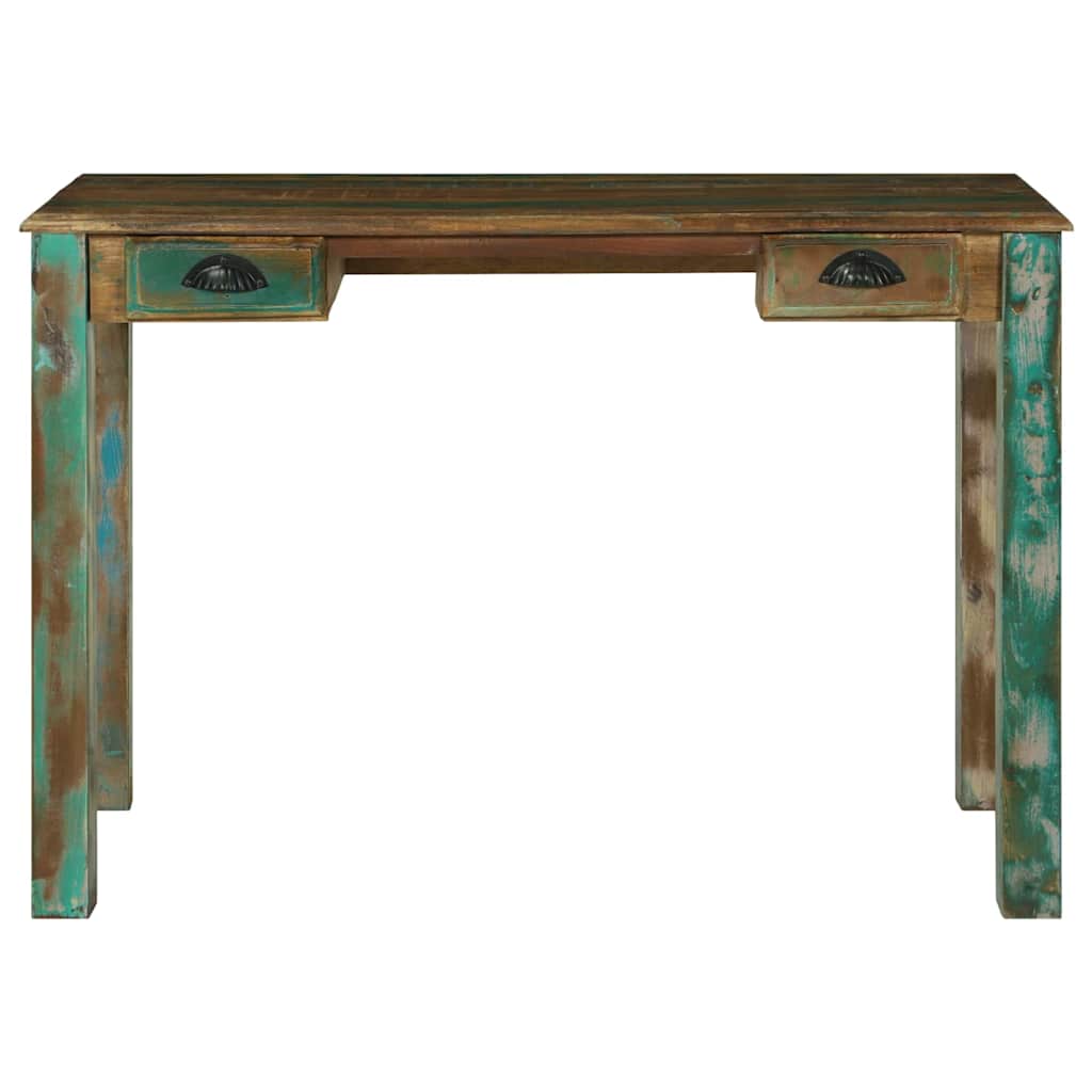 Mesa Castanho 112 x 55 x 76 cm Madeira recuperada maciça