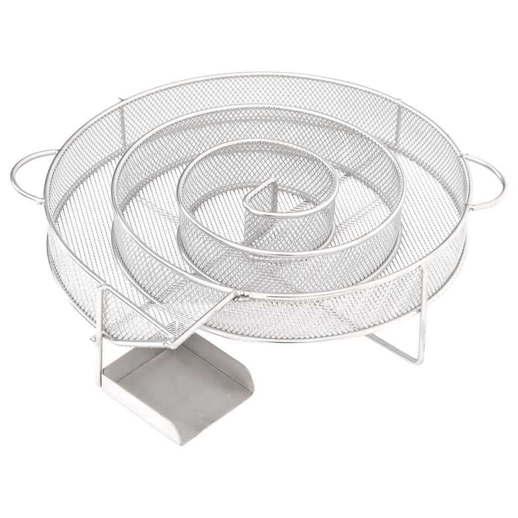 Gerador de fumo frio redondo 19,5 cm aço inoxidável