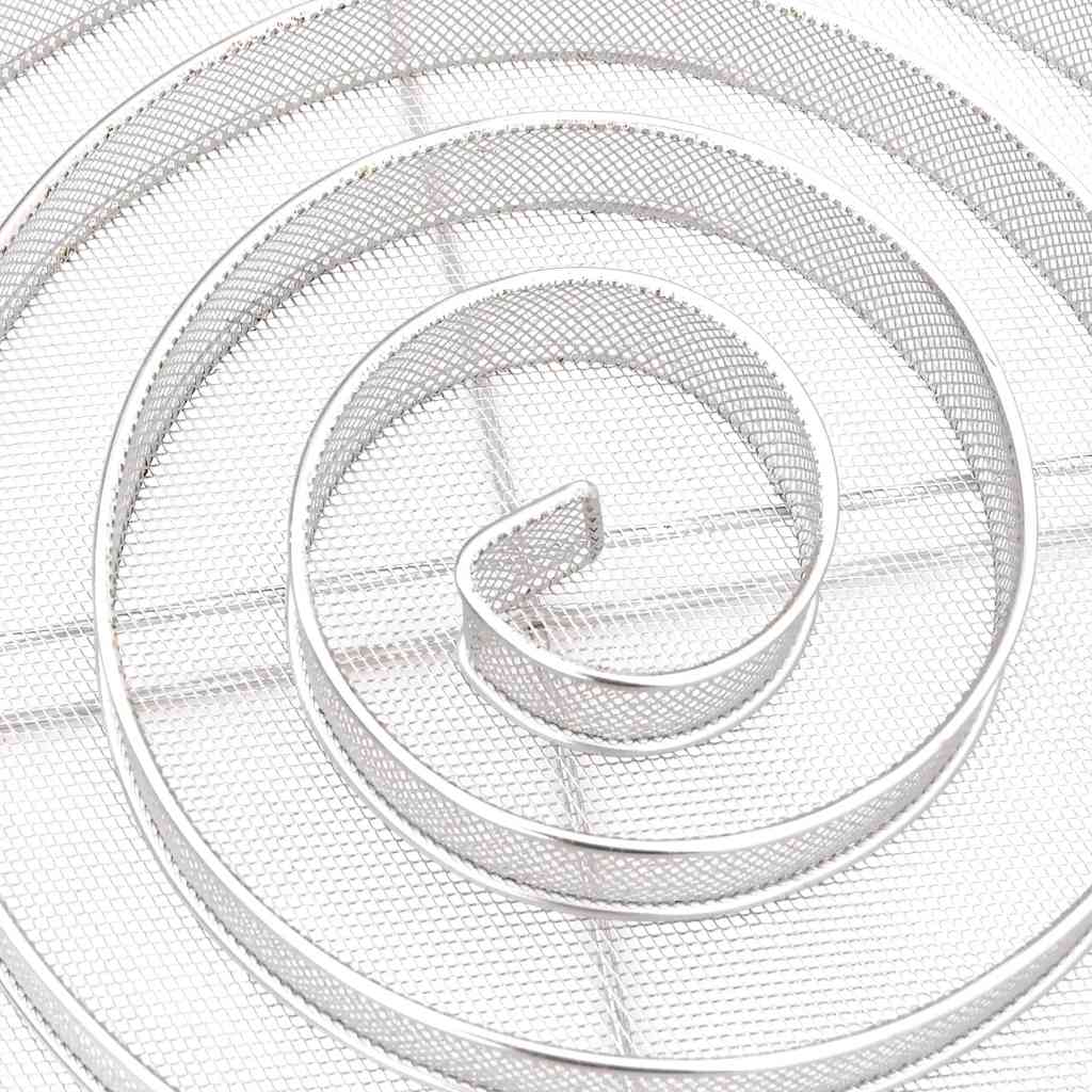 Gerador de fumo frio redondo 33,5 cm aço inoxidável