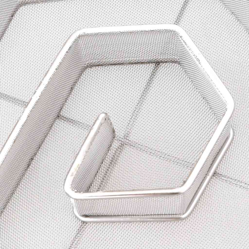 Gerador de fumo frio hexagonal 22,5 cm aço inoxidável