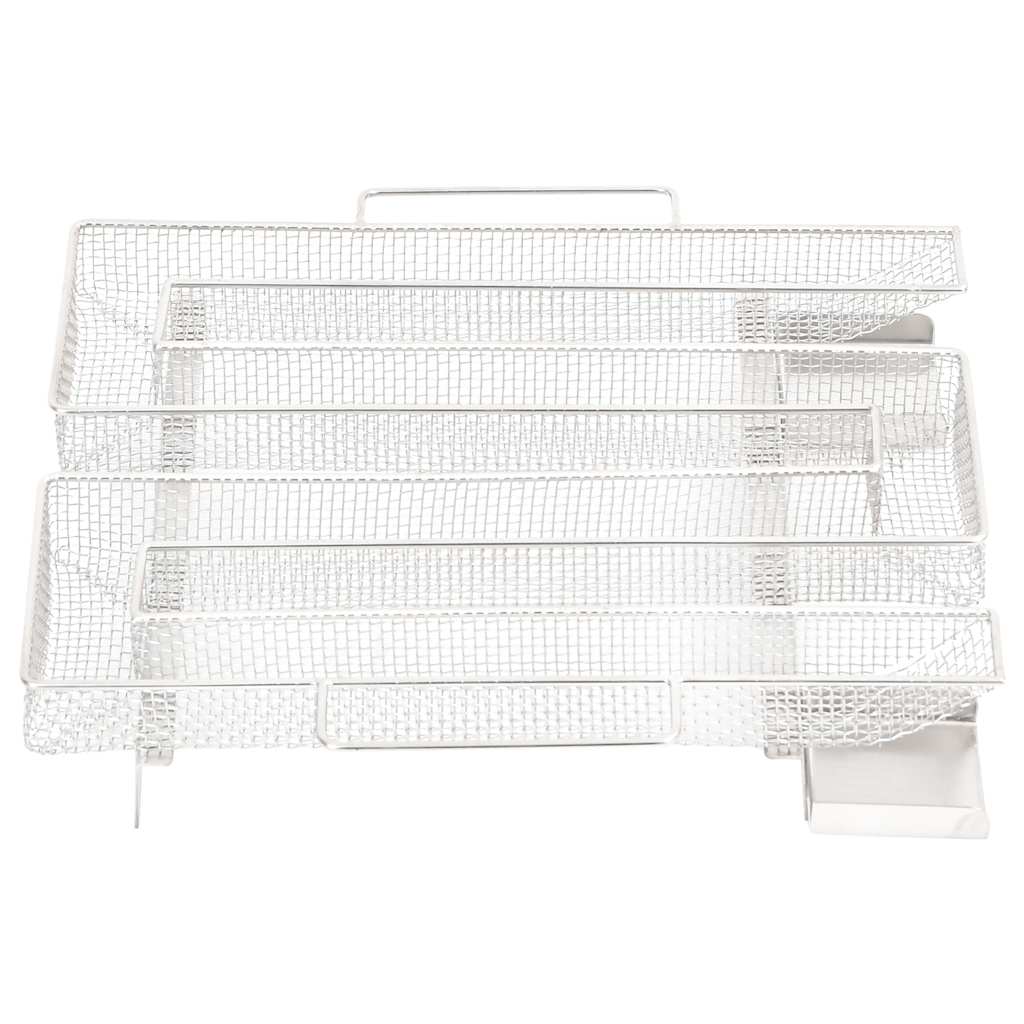 Gerador de fumo frio quadrado 22,5 cm aço inoxidável