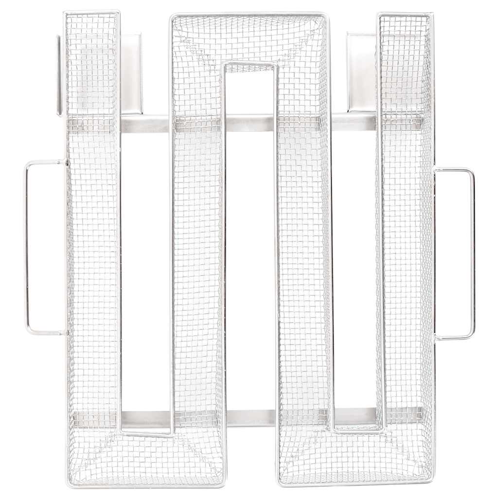 Gerador de fumo frio quadrado 22,5 cm aço inoxidável