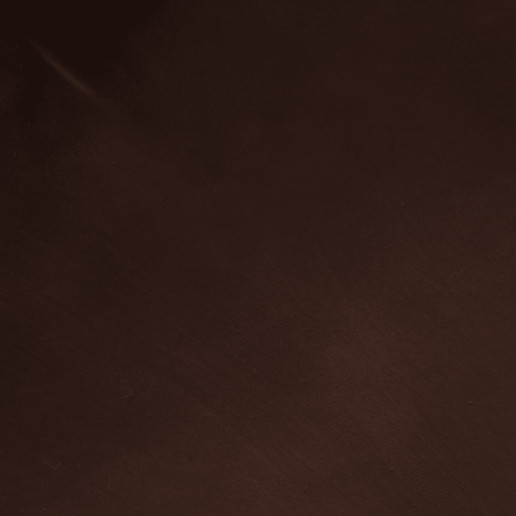 Poltrona de couro genuíno castanho