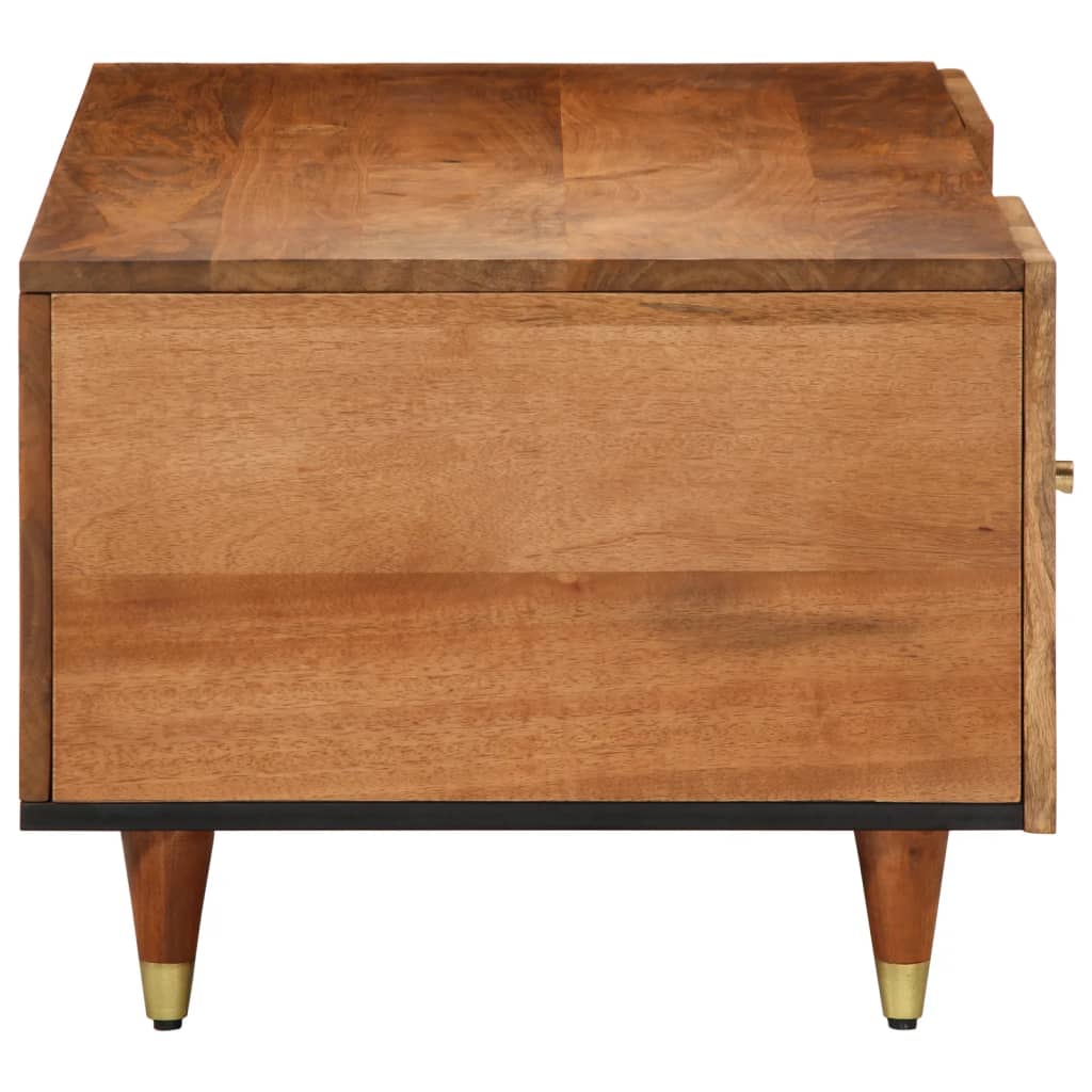 Mesa de centro 100x54x40 cm madeira de mangueira maciça