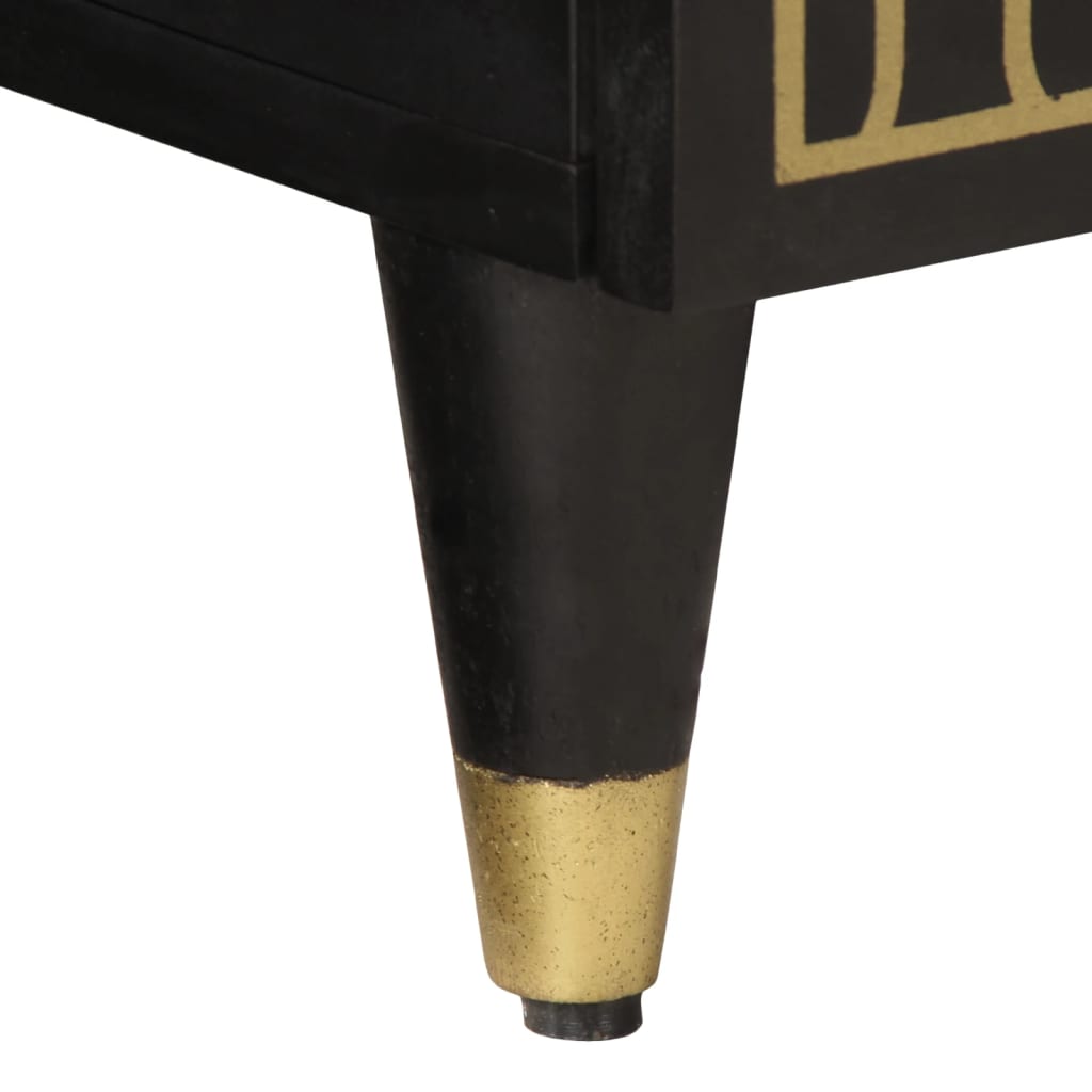 Mesa de centro 80x50x40 cm madeira de mangueira maciça