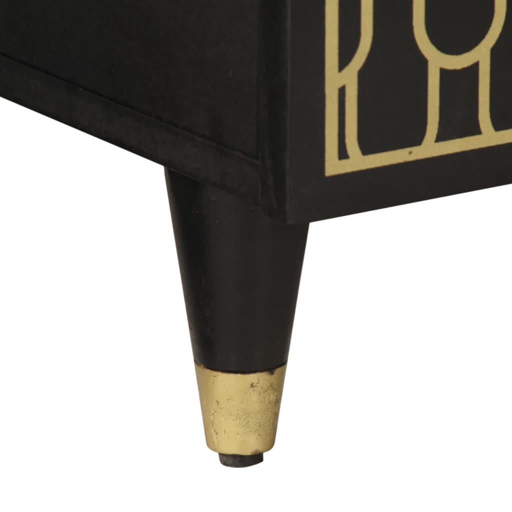 Mesa de centro 100x54x40 cm madeira de mangueira maciça