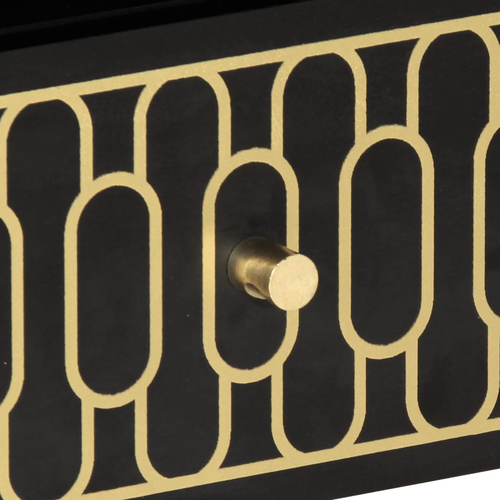 Mesa de centro 80x54x40 cm madeira de mangueira maciça