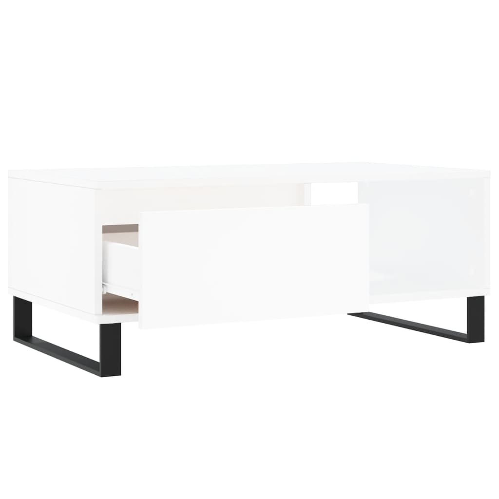 Mesa de centro 90x50x36,5 cm derivados de madeira branco