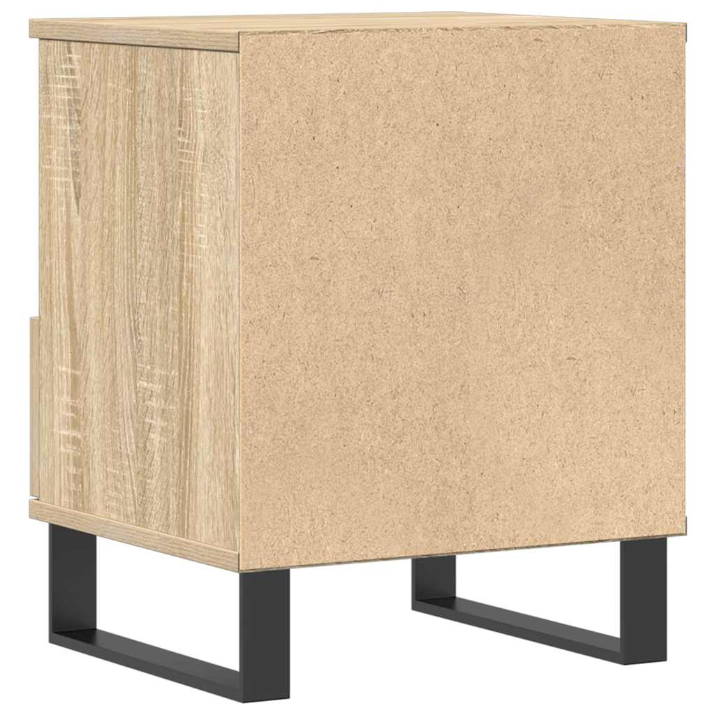 Mesa de cabeceira 40x35x50 cm derivados madeira carvalho sonoma