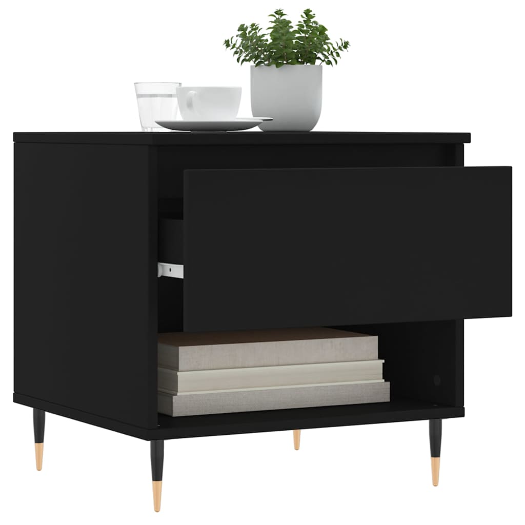 Mesa de centro 50x46x50 derivados de madeira preto