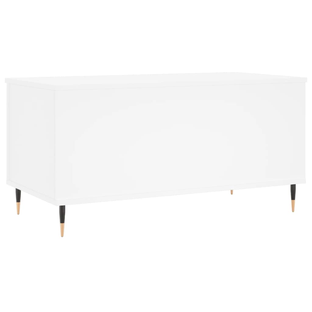 Mesa de centro 90x44,5x45 cm derivados de madeira branco