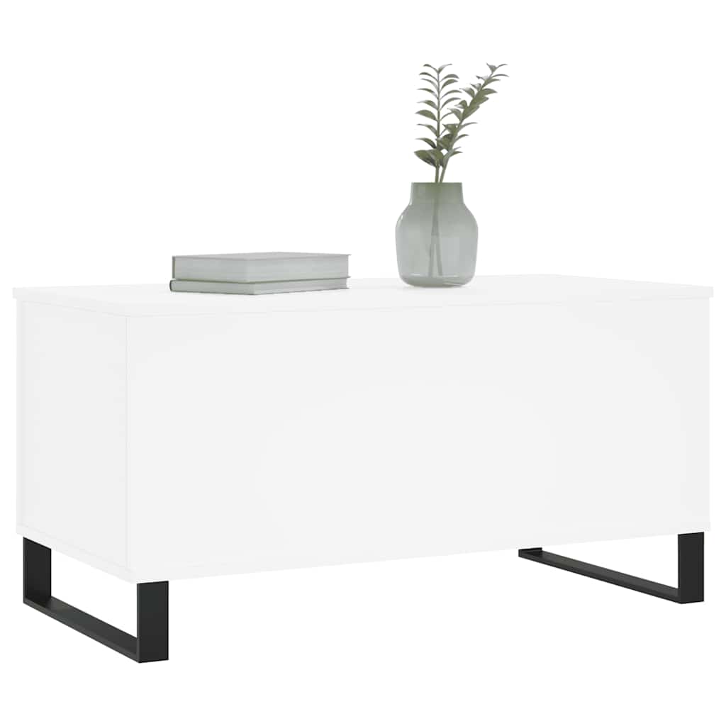 Mesa de centro 90x44,5x45 cm derivados de madeira branco