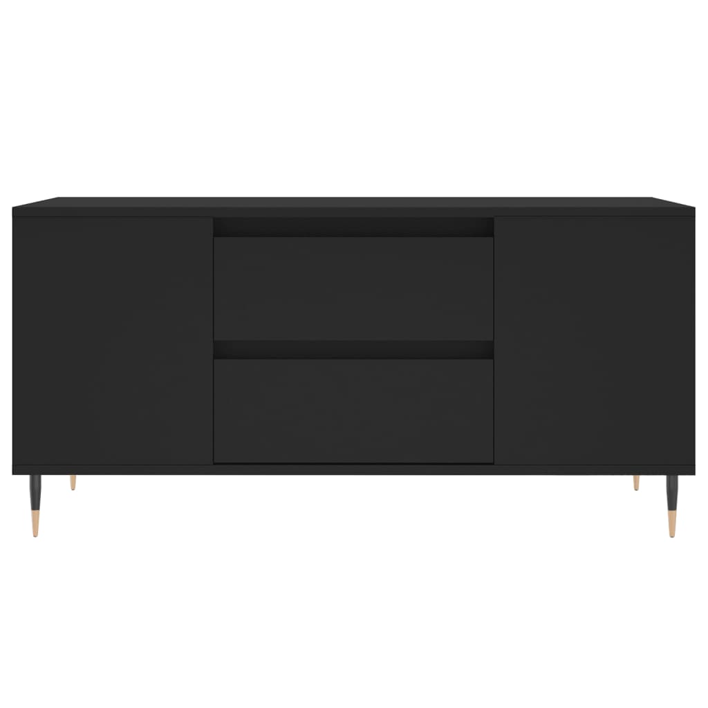 Mesa de centro 102x44,5x50 cm derivados de madeira preto