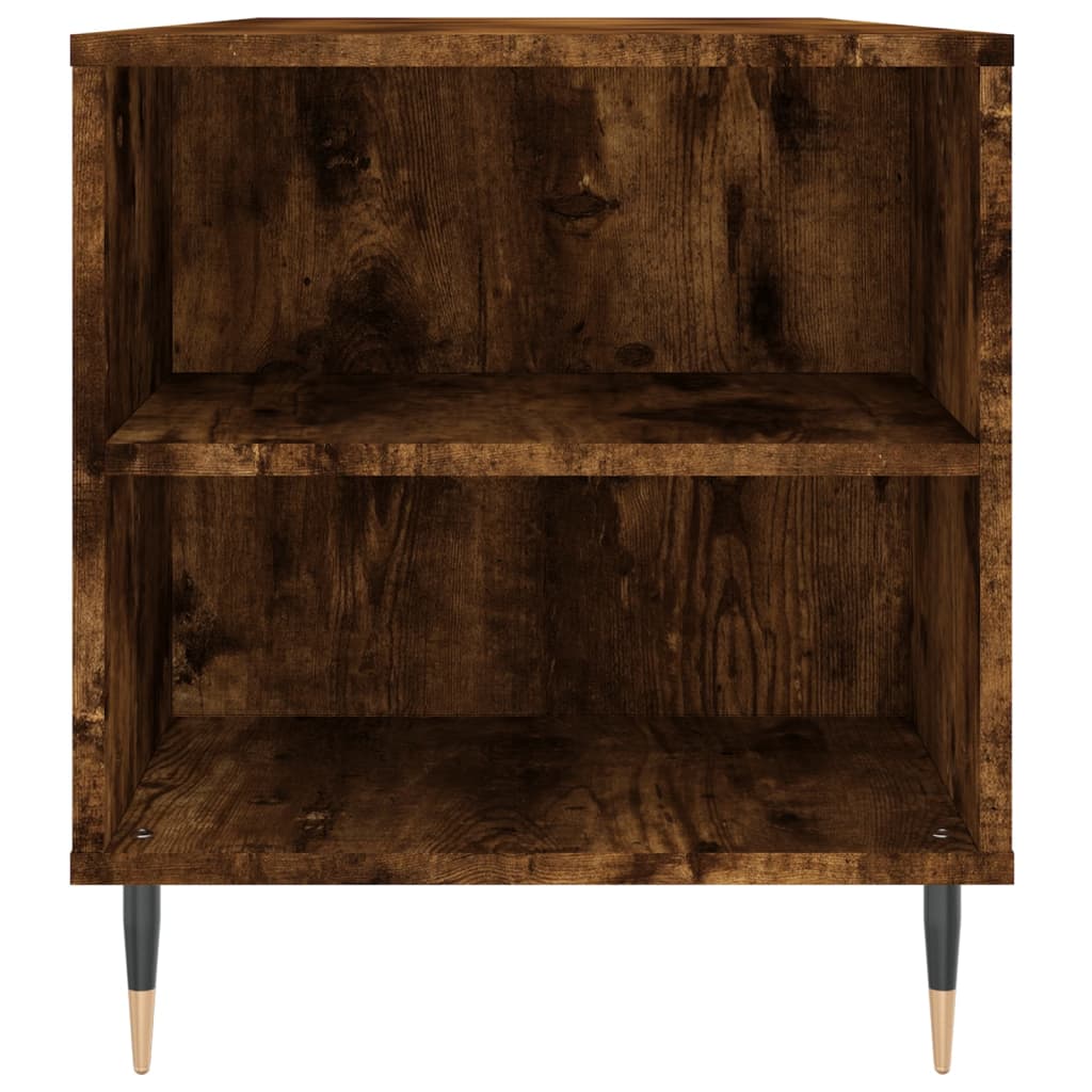 Mesa de centro derivados de madeira carvalho fumado