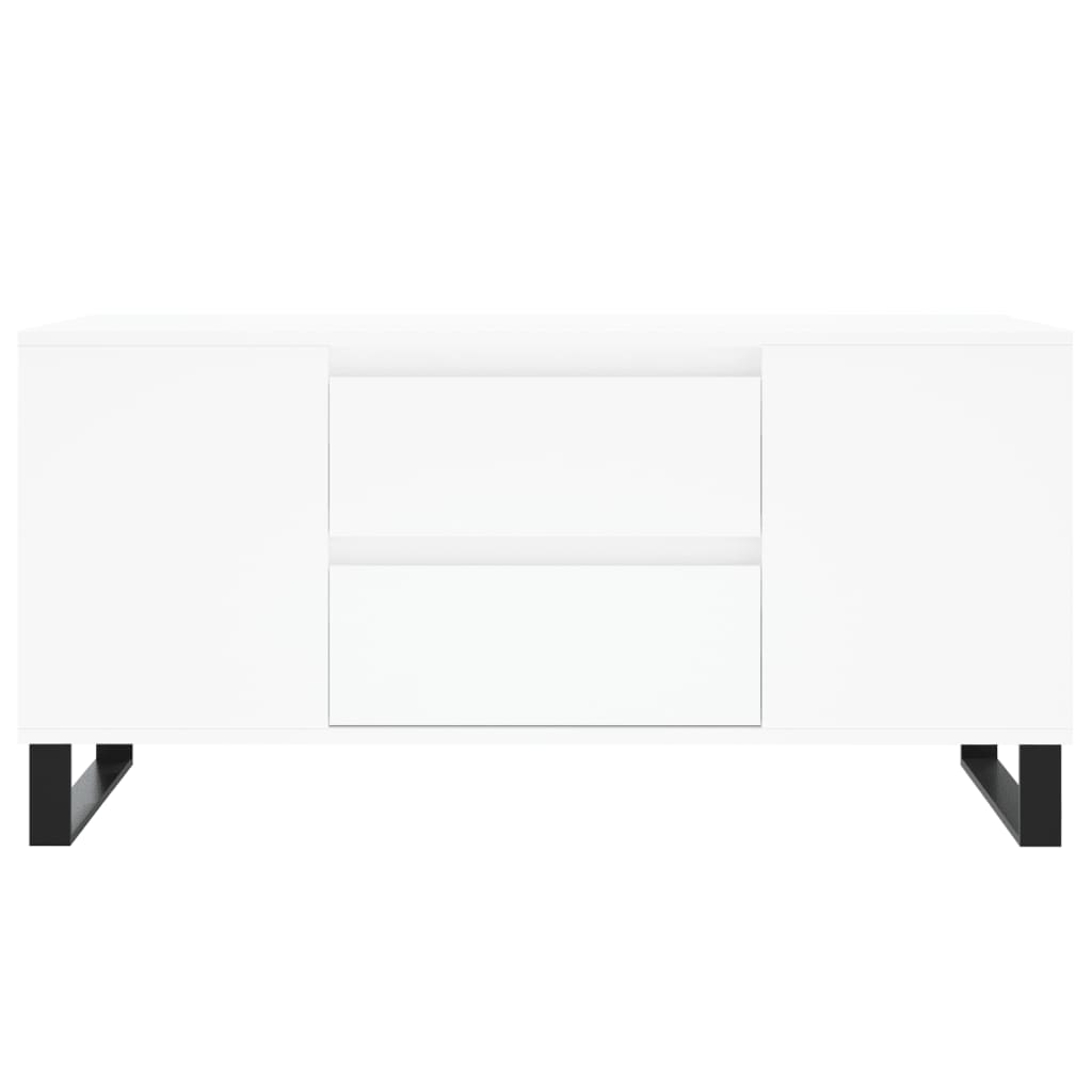 Mesa de centro 102x44,5x50 cm derivados de madeira branco