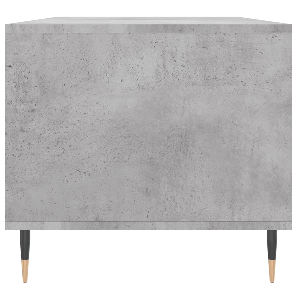 Mesa de centro 90x49x45 derivados de madeira cinzento cimento