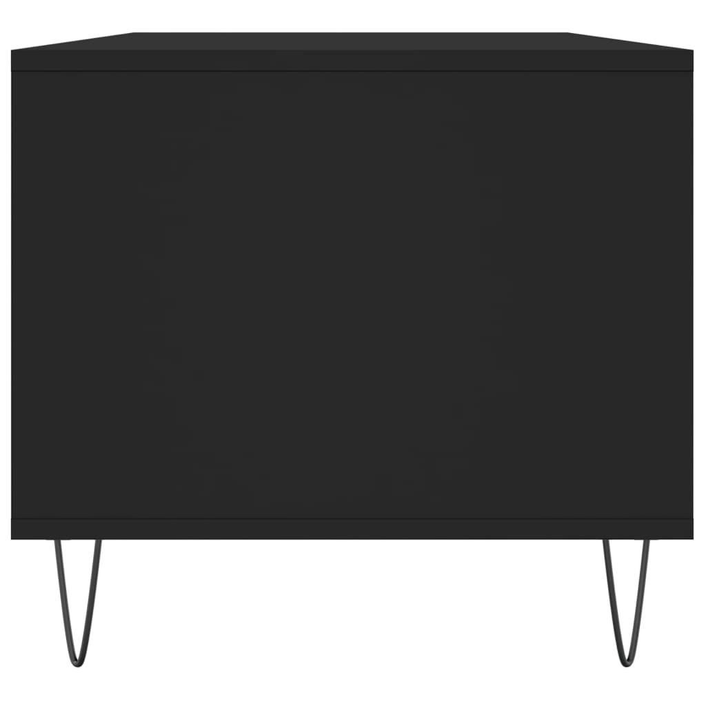 Mesa de centro 90x49x45 cm derivados de madeira preto