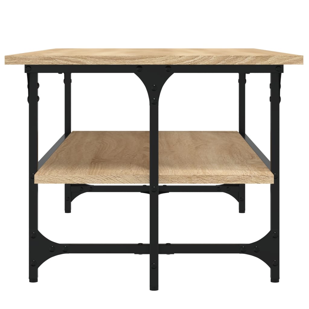 Mesa centro 100x50x40 cm derivados madeira cor carvalho sonoma