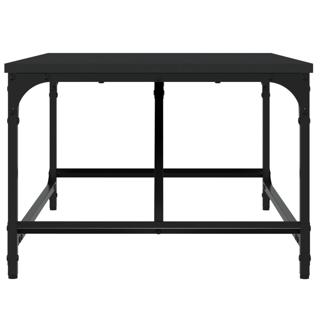 Mesa de centro 75x50x35 cm derivados de madeira preto