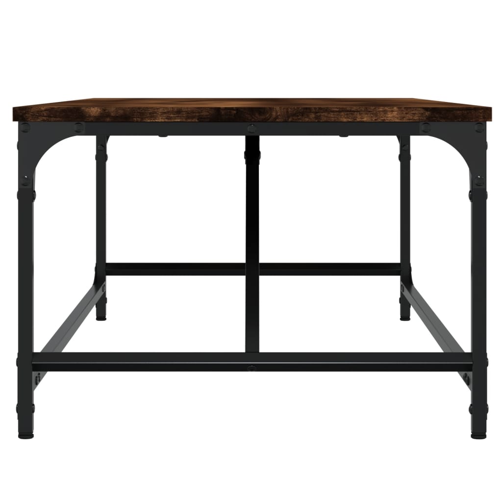 Mesa de centro 100x50x35 cm derivados madeira carvalho fumado