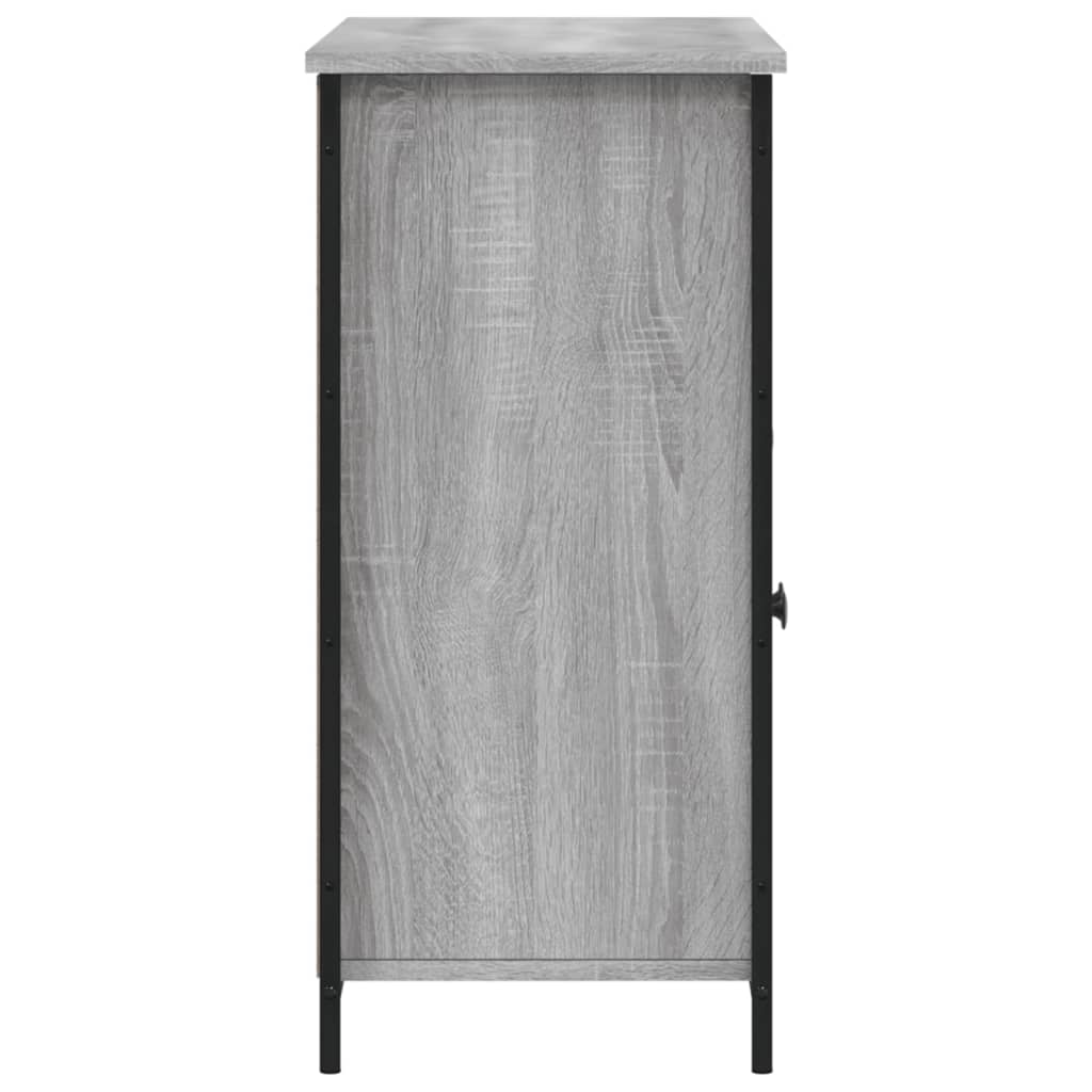 Aparador 100x35x75 cm derivados de madeira cinzento sonoma