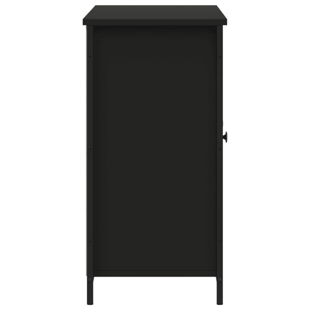 Aparador 100x35x70 cm derivados de madeira preto