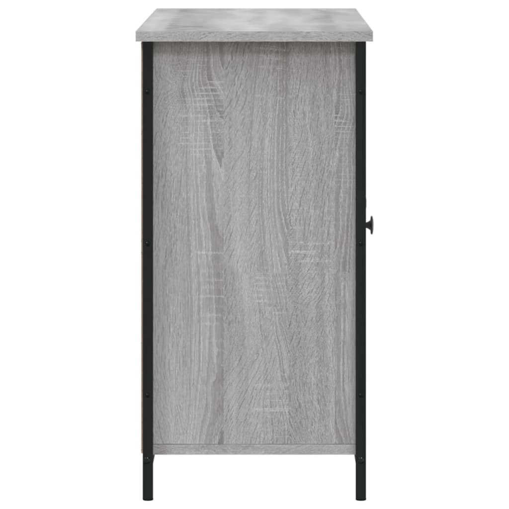 Aparador 100x35x70 cm derivados de madeira cinzento sonoma