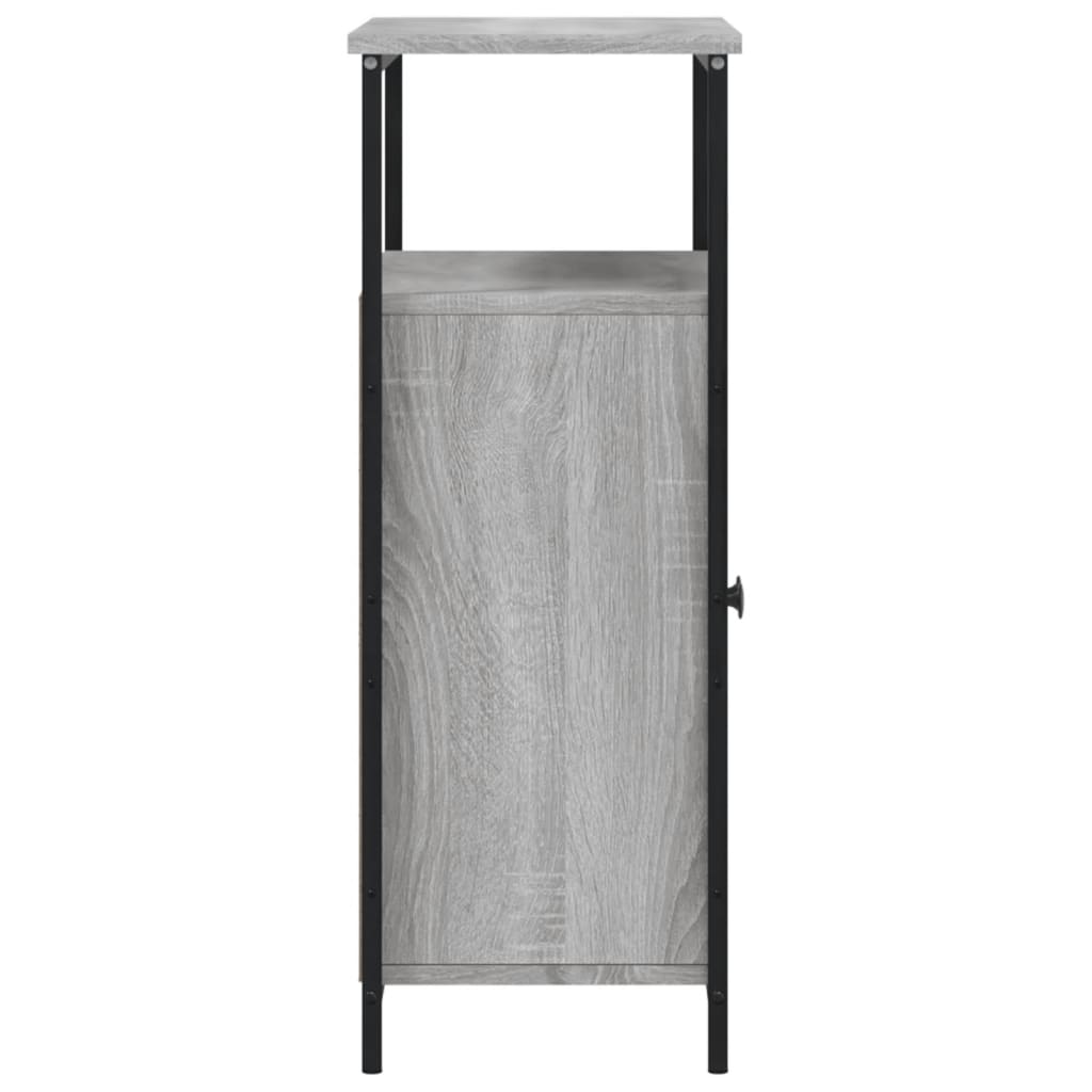 Aparador 70x30x80 cm derivados de madeira cinzento sonoma