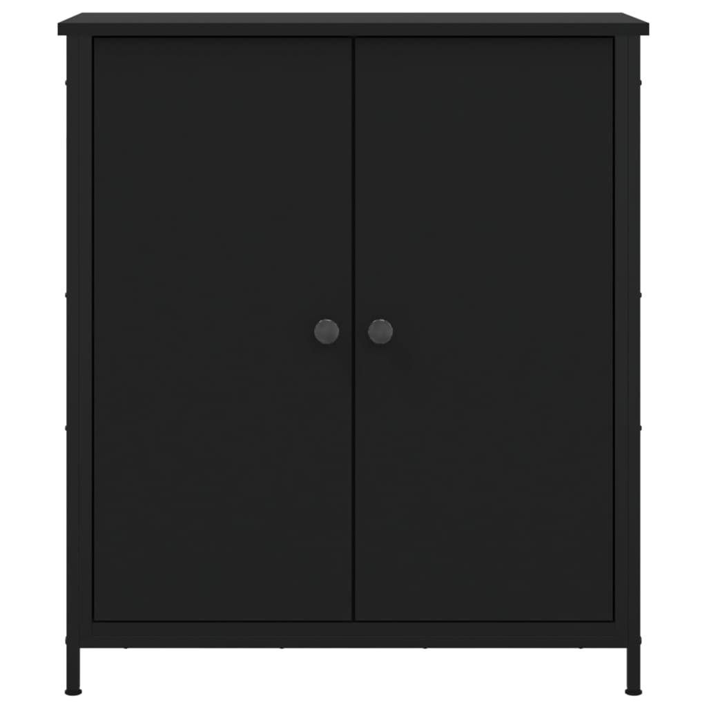 Aparador 70x30x80 cm derivados de madeira preto