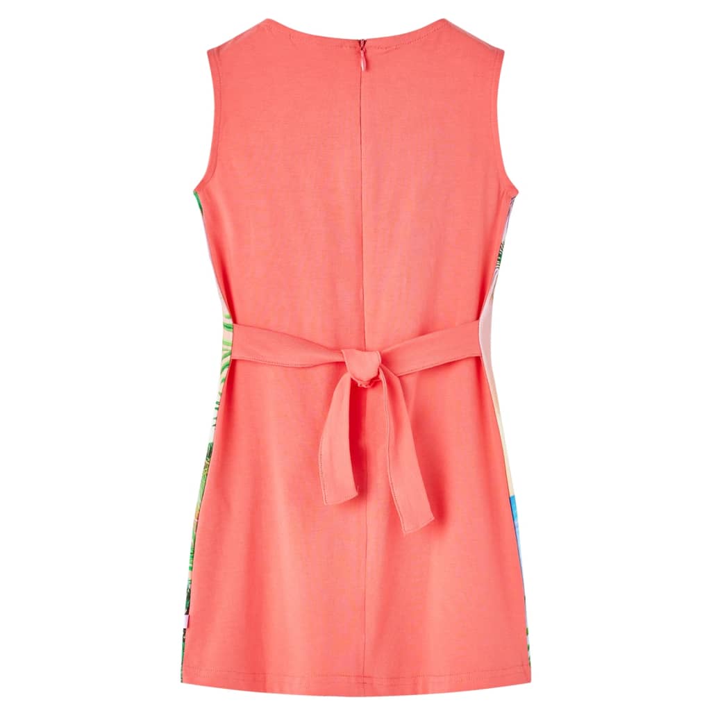 Vestido para criança coral 140