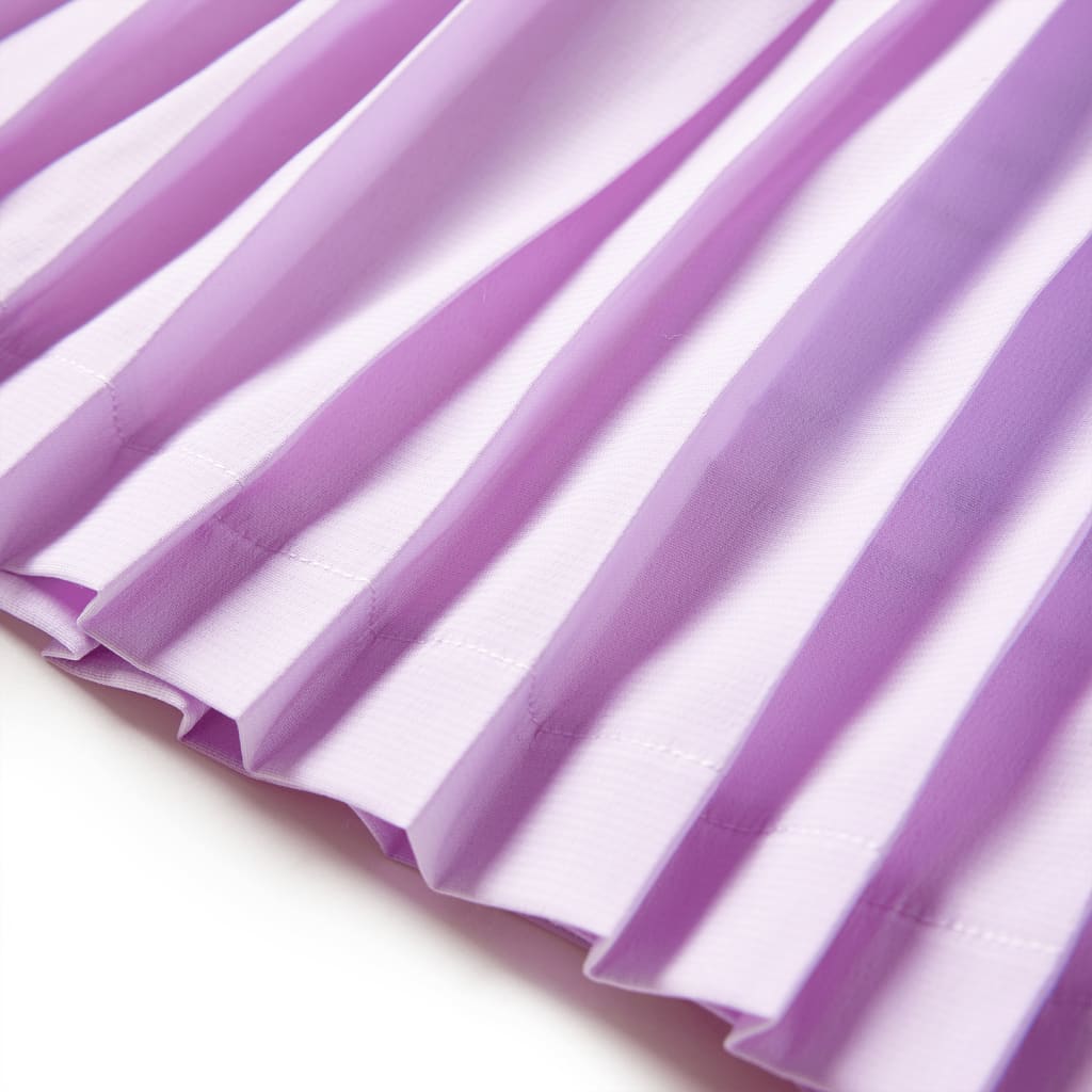 Saia plissada para criança rosa 116