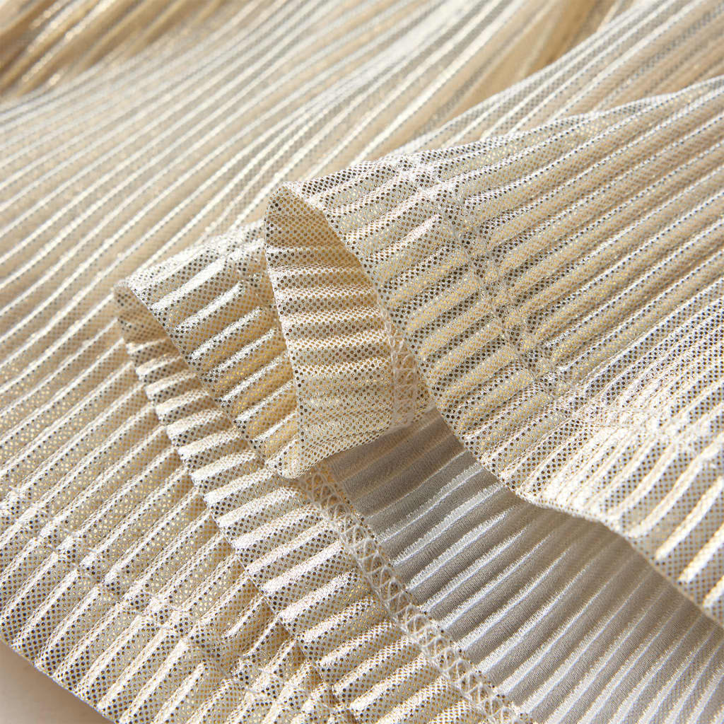 Vestido de manga curta para criança cor cru 128