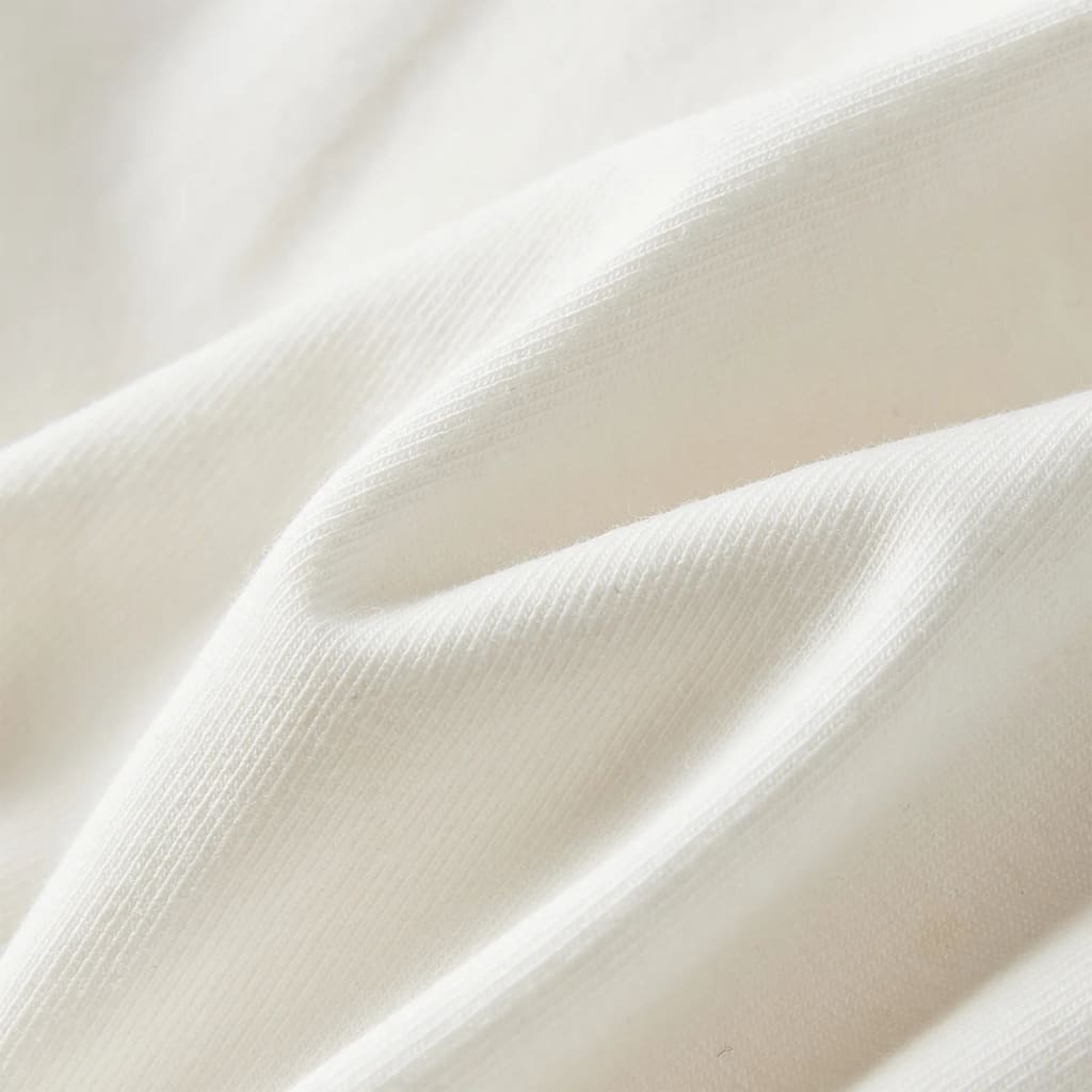 Vestido de manga curta para criança cor cru 128