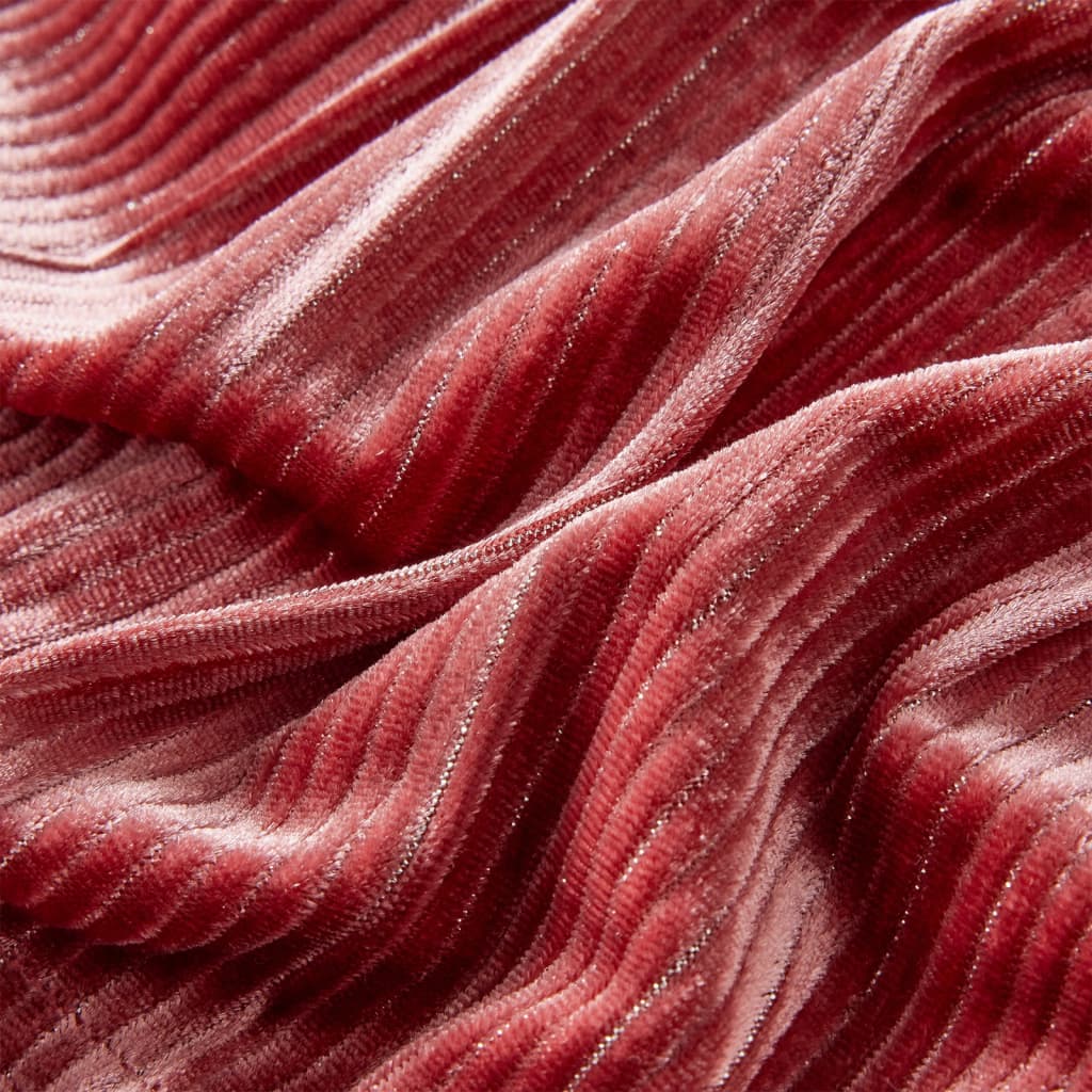 Saia plissada para criança rosa-médio 140