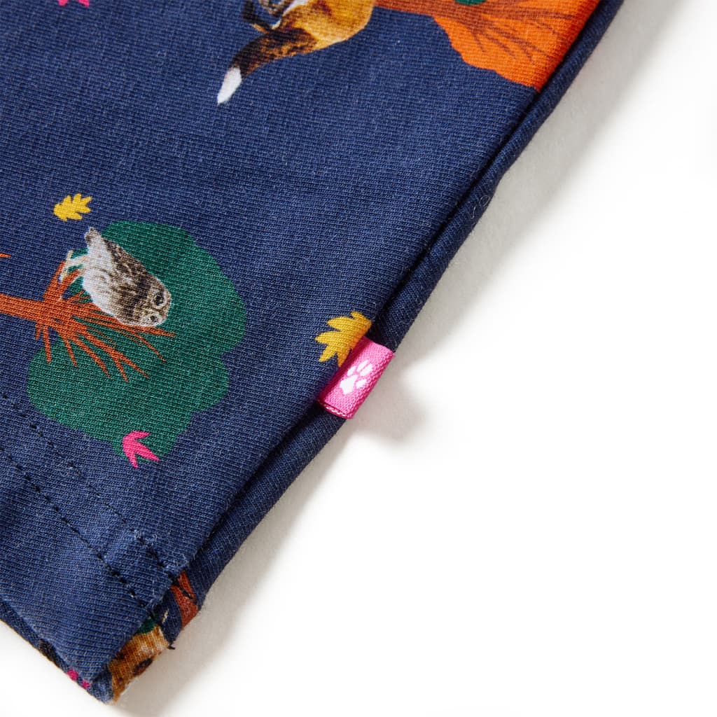 Saia infantil azul-marinho 92