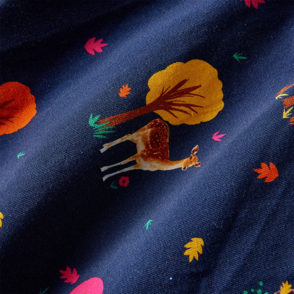 Saia infantil azul-marinho 92