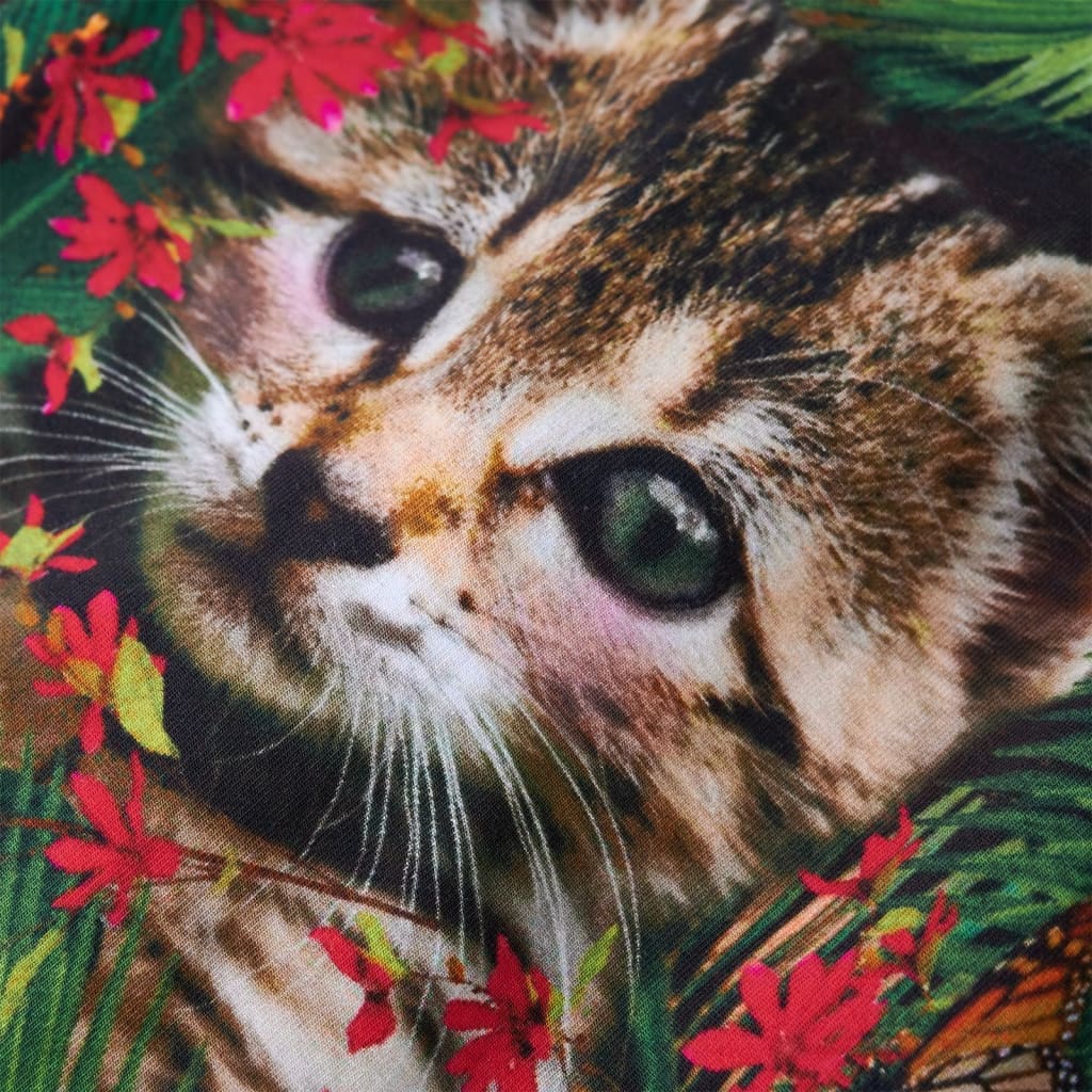 Vestido de manga comprida para criança azul-marinho 104