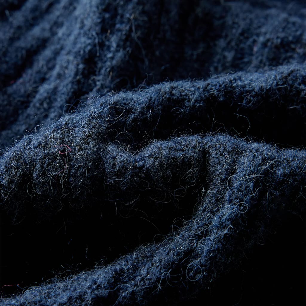 Casaco de malha para criança azul-marinho 92