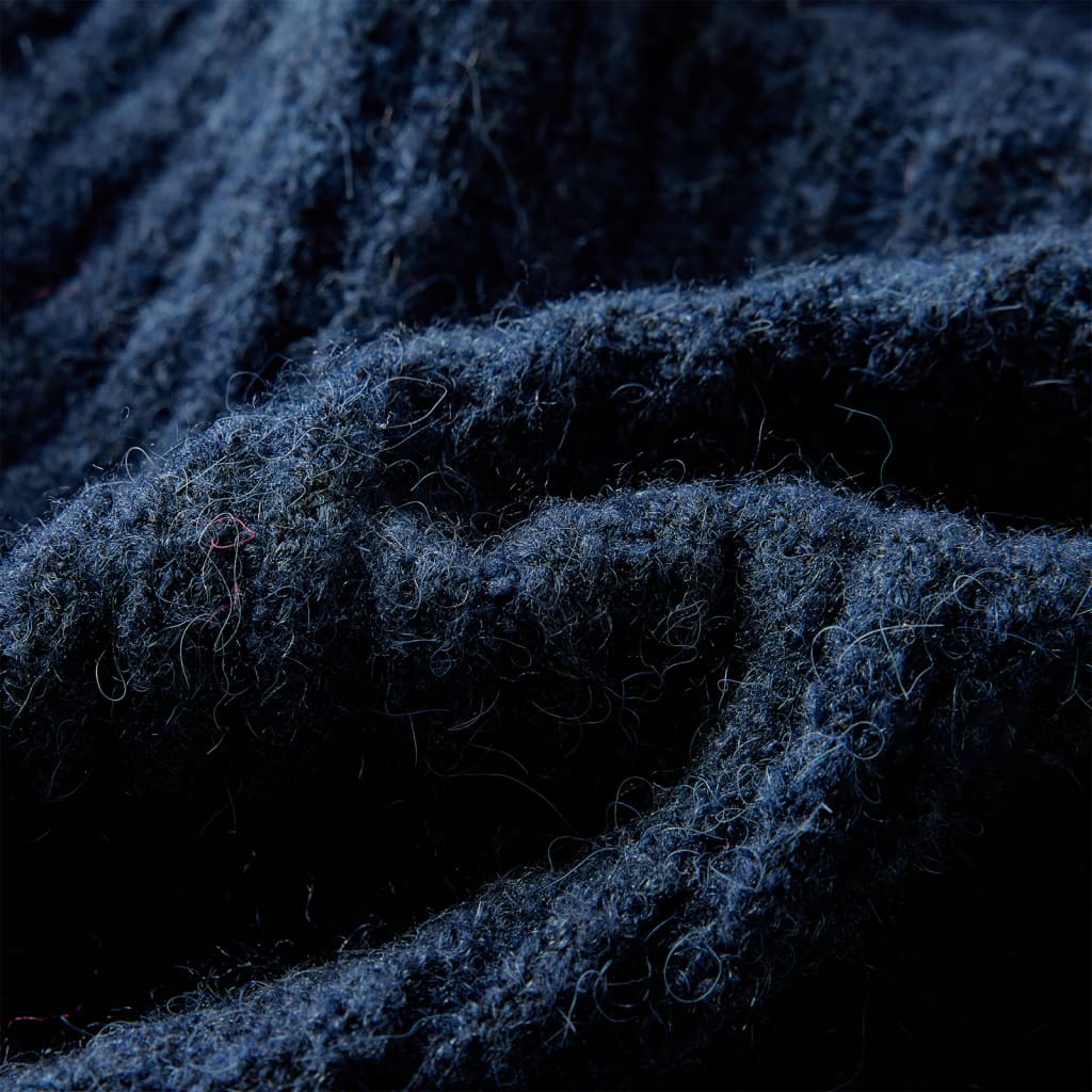 Casaco de malha para criança azul-marinho 92